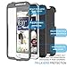 Galaxy Sky Case, J3 / J3 V Case, Express Prime Case, Amp Prime Case, Tekcoo [TShell] [Built-in Screen] Shock Absorbing Holster Locking Belt Clip Defender Case Cover for Samsung Galaxy Sol - Gray