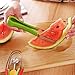 Melon Baller and Fruit Scoop 3 Piece Set Creative Stainless Steel Fruit Slicer Dig Pulp Separator