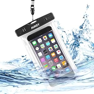 Aukey スマホ用防水ケース iPhone 6 Plus/6/ Samsung Galaxy/Nexus/Sonyなど対応 PC-T5