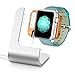 Kollea Aluminum Apple Watch Stand Charging Station Bracket Docking Cradle for All Apple Watch, Carbon Bamboo
