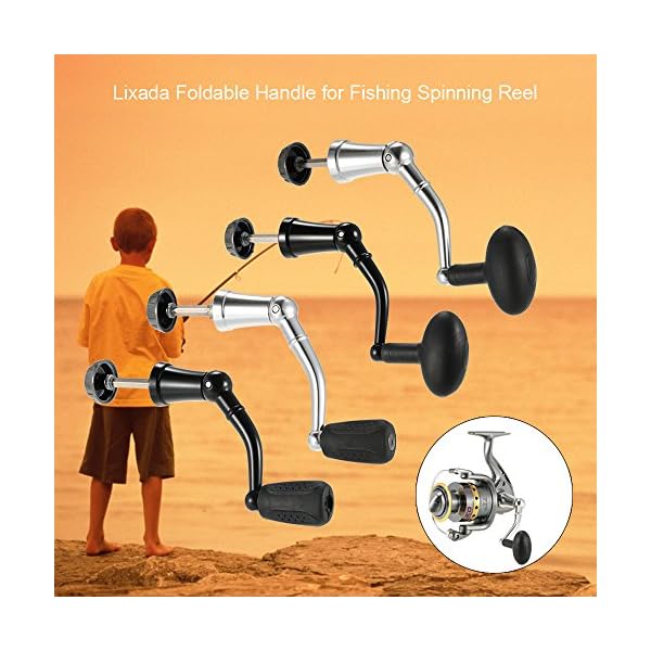 Lixada-Aluminum-Alloy-Rotary-Knob-Foldable-Power-Handle-for-Fishing-Spinning-Reel-Replacement-Handle-Nonslip-Grip