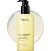 VIDIVICI Clear Gentle Calming Deep Cleansing Oil 10.14 fl.oz | Smooth & Gentle Makeup Remover for Sensitive Skin, Protect Skin Barrier with Ceramide, Korean skin care