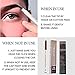 Arishine Eyebrow Tattoo Pen Microblading Eyebrow Pencil Tattoo Brow Ink Pen with a Micro-Fork Tip Applicator Creates Natural Looking Brows Effortlessly and Stays on All Day