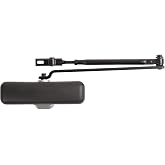 Heavy Duty Residential Door Closer UL Listed, (Matte Black)