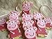 Antallcky Pig Piglet Cookie Cutters Stainless Steel Biscuit Molds Fondant Cookie Cutter Set Pastry Mold for Making Peppa Shaped Foods-2 Pack