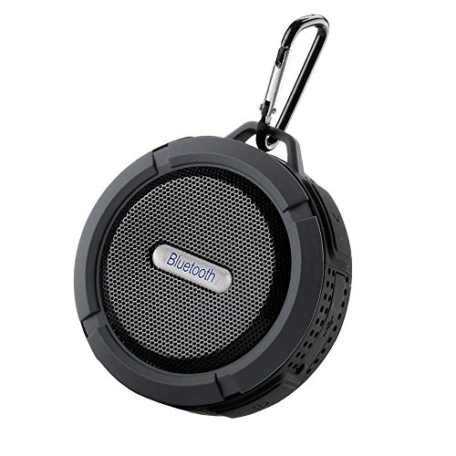 waterproof Bluetooth Speaker Shower, portable Wireless Bluetooth With Mic Suction Cup, for bathroom Hands-Free Speakerphone beach Bluetooth speaker