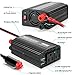 YINENN 300W Vehicle Power Inverter DC 12V to 110V AC Outlets and Car Inverter with 3.1A Dual USB Adapter