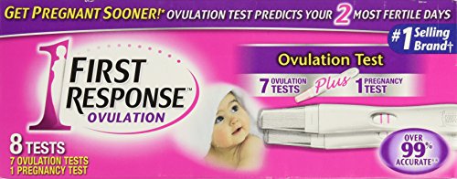First Response Ovulation 7 Ovulation Test Plus 1 Pregnancy Test (2 Pack)