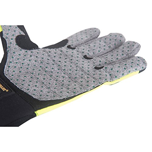 Heavy Duty Work Gloves with Knuckles pads, Anti Vibrant Safety Gloves with Grip, Industrial Impact Working Gear, Durable Protective work wear for Mechanic, Automotive Repair, Construction, Oil & Gas - Thumbnail 3