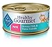 Blue Buffalo Healthy Gourmet Cat Food Variety Pack - 12 cans, 3 Flavors (Salmon, Ocean Fish & Tuna, and Tuna)