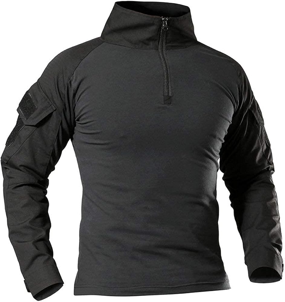 ANTARCTICA Mens Long Sleeve Tactical Shirt T-Shirt Men's Military Rapid Assault Army Combat Rapid Assault Slim Fit: Clothing