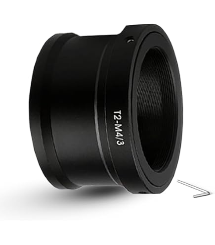 Amazon.com : Fotasy Adjustable T2 /T Mount Lens to M43