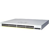CISCO DESIGNED Business CBS220-48P-4G Smart Switch | 48 Port GE | PoE | 4x1G SFP | 3-Year Limited Hardware Warranty (CBS220-48P-4G-NA)