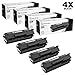 LD Products 12A Toner Cartridge Replacement for HP 12A Q2612A Works with HP Laserjet 1020 1022 1012 1010 1015 1018 1022n 1022NW 3015 3030 (4 Black)