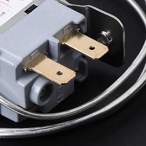 image for WPF22-L AC 250V 2Pin Refrigerator Thermostat Household Metal Temperatu