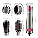 Wirhaut Hot Hair Dryer Brush 5 In 1 Negative Ionic Hair Straightener Comb Brush Volumizer Brush With 3 Replaceable Brush for Hair Stylingthumb 2