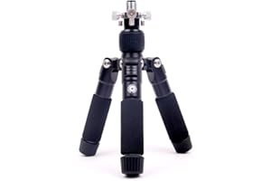 GRA-ULT01 MK3 Lightweight Portable Antenna Mast Mount Tripod Tower UHF SO239 + 3/8" - 24 + 1/4 Camera Connector for GRA-7350T CB HF Ham Radio Amateur Outdoor 3/8x24 | GABIL