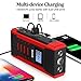 800A Peak Jump Starter Updated Version with Emergency Light 4 Modes Motenik Car Jump Starter(Up to 6.6L Gas or 5.2L Diesel Engines) Auto Battery Booster Dual USB Power