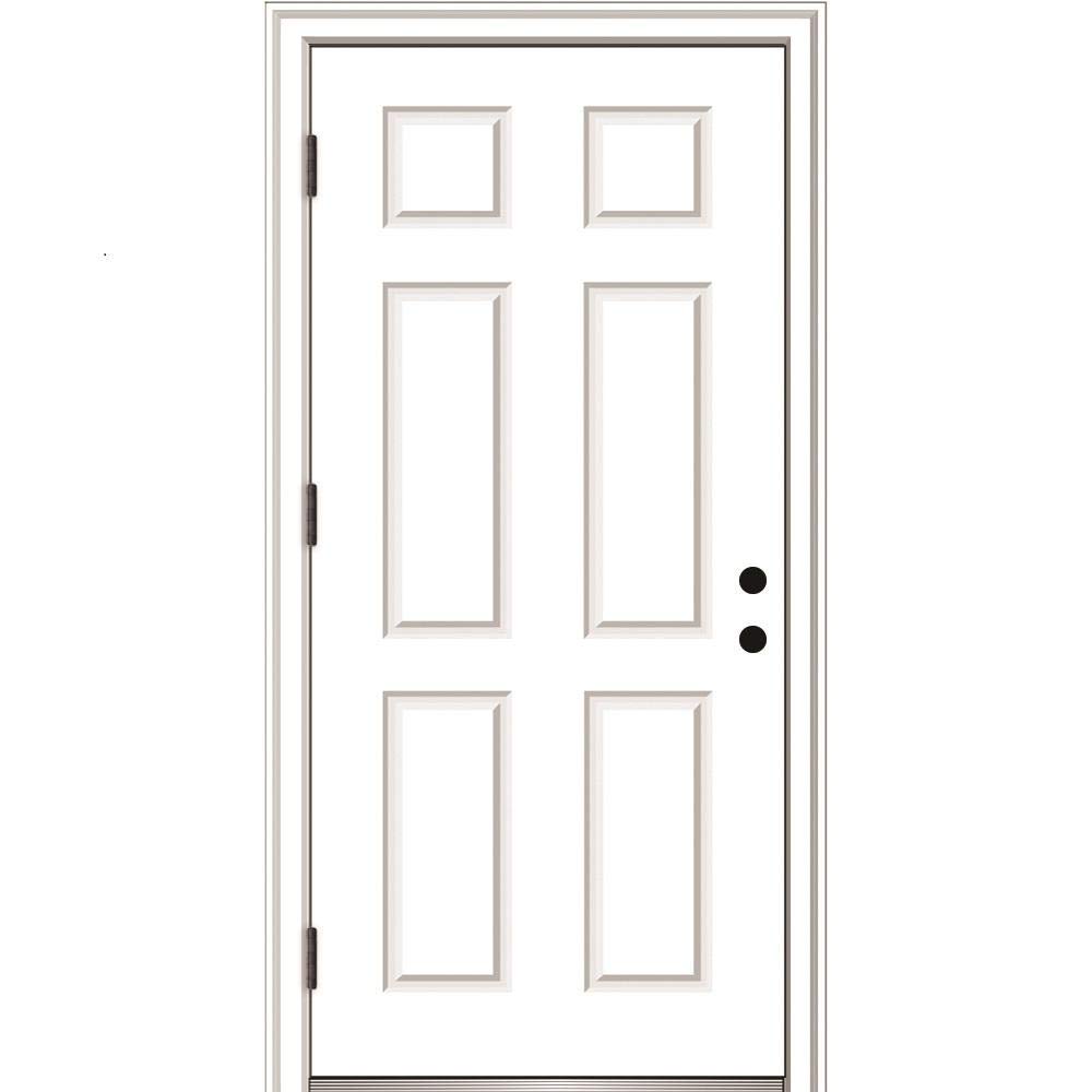 National Door Company, Exterior Single Door, Fiberglass