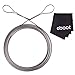 eBoot Picture Hanging Wire 2 mm x 6 m with 2 Crimp Tube Hold Up to 60Kg