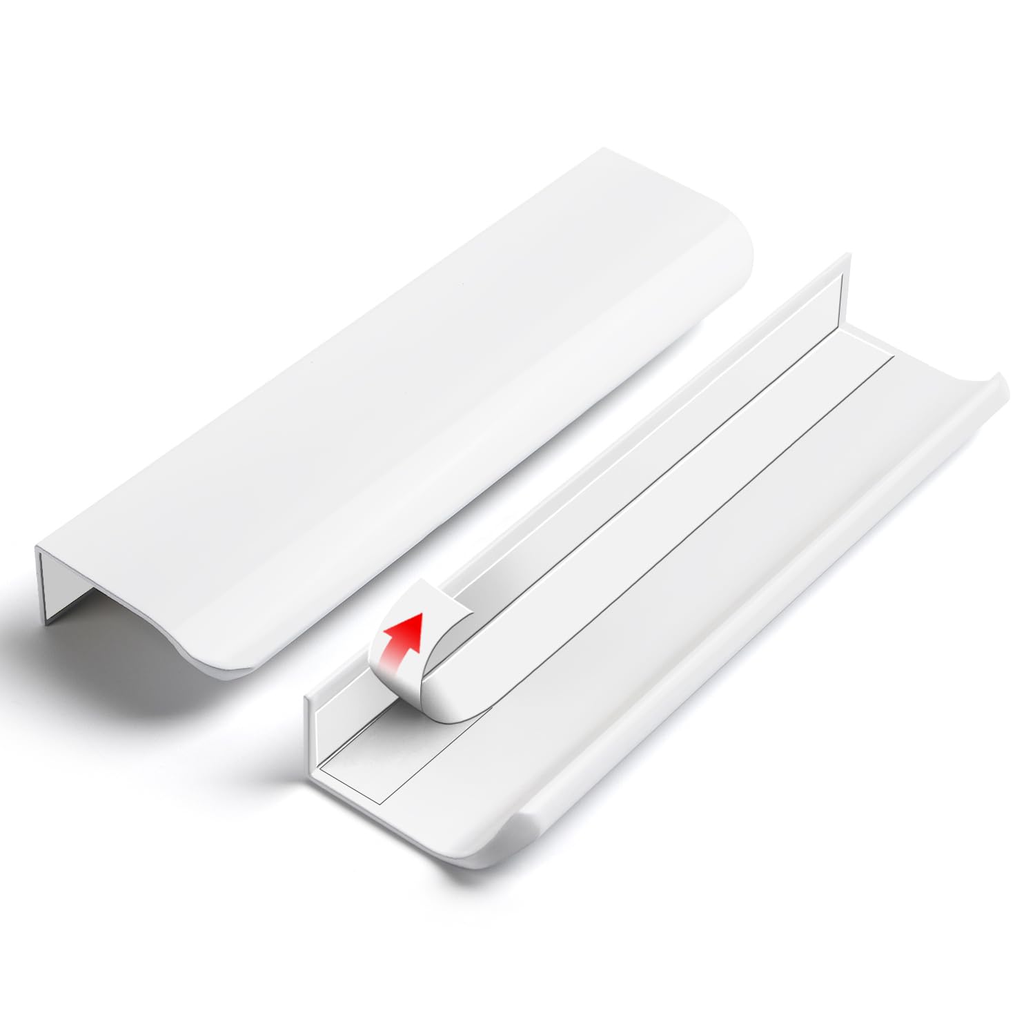 BaiNong 5 Pack 6 inch self Adhesive Cabinet Handles