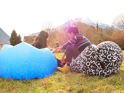 Orsen Inflatable Lounger Portable Hammock Air Sofa with Water Proof,Anti-Air Leaking Design,Ideal Inflatable Couch and Beach Chair Camping Accessories for Parties Picnic&Festival