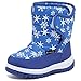 CIOR FANTINY Toddler Winter Snow Boots For Boy and Girl Outdoor Waterproof with Fur Lined