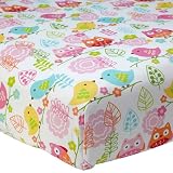 Love Birds Fitted Sheet by Nojo