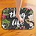 Alamana Thug Life Doormat Floor Mat Rug Indoor/Outdoor/Front Door Mats Non Slip