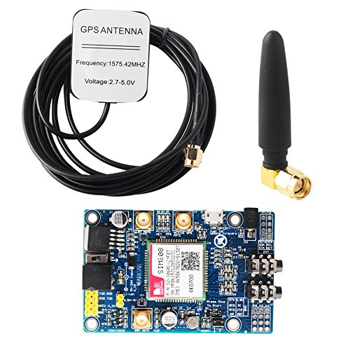 SIM808 Module GSM GPRS GPS Development Board IPX SMA with GPS Antenna for Arduino Raspberry Pi Support 2G 3G 4G SIM Card