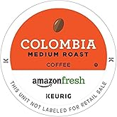 AmazonFresh 80 Ct. K-Cups, Colombia Medium Roast, Keurig K-Cup Brewer Compatible