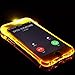 Appoi Incoming Flash Case For iPhone 8 plus LED Flash Light Up Incoming Call Silicon Back Cover Slim Phone Case 5.5inch (Gold)