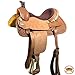 HILASON 16 in Western Horse Saddle Ranch Roping Cowboy Leather Big Kingthumb 1