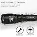 Led Flashlight 1000 Lumens Tactical Flashlights Rechargeable Led Torch with Lanyard 5 Modes Water Resistant Large Torches Light For Cycling Hiking Camping Hunting Backpacking Fishing Emergency