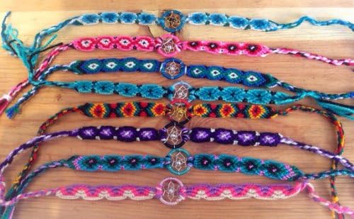Peruvian Style Dream Catcher Friendship Bracelets
