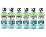 Listerine Cool Mint Zero Alcohol Mouthwash, Travel Size 3.2 Ounces (95ml) - Pack of 6