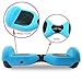 [WheelElite] Silicone Case Scratch Protector Wrap Rubber Cover Protective Skin for 6.5 Inch Hover Board 2 Wheels Balance Scooter (Blue-Full)