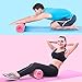 Zen Active High-Density Exercise Foam Roller - Ultimate Leg Massage Machines - 13 Inch Length, 5 Inch Diameter, Two Pattern Design with the Ideal Mix of Firmness and Pliability, Won’t Lose Shape Pink