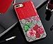 IPhone7Plus/8Plus Case - New Elegant Luxury PU Leather Classic Style Protect Cover Case Compatible Apple iPhone7Plus/8Plus Only(Red Flower)
