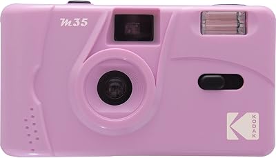 Kodak M35 DA00235 35mm Rechargeable Camera Purple Fixed Wide Lens