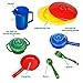 Kidzlane Toy Pots and Pans Kitchen Accessories, Durable and Safe Pretend Play Cookware for Toddler Kids