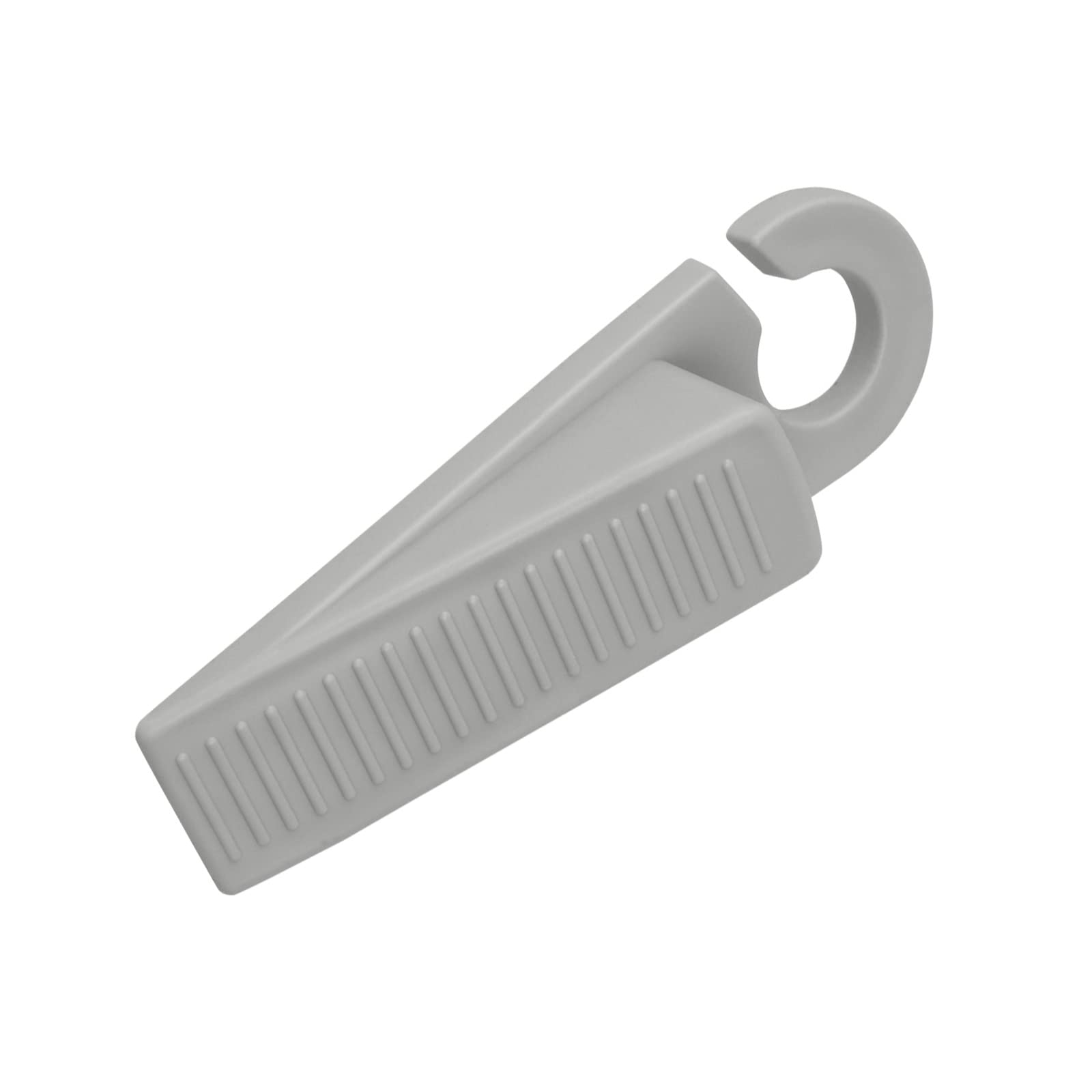 METALLIXITY Rubber Door Stop Wedge(130mm/5.12") 1Pcs, Rubber Door Wedge - for Door Carpet Floor Protectors, Grey