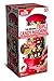 Handy Gourmet Triple Candy Machine - Store & Organize 3 Unique Snacks -360 Degree Spin (Red)