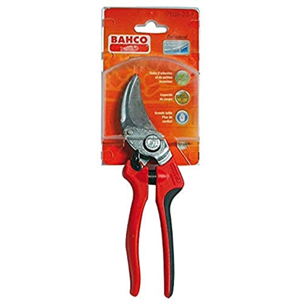 Bahco P108-23-F Bypass Secateurs, Multi-Colour, 230 mm