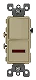 Leviton 5626-I 15 Amp, 120 Volt, Decora Single-Pole