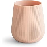 mushie Silicone Baby Starter Training Cup | 6 Months+ (Blush)