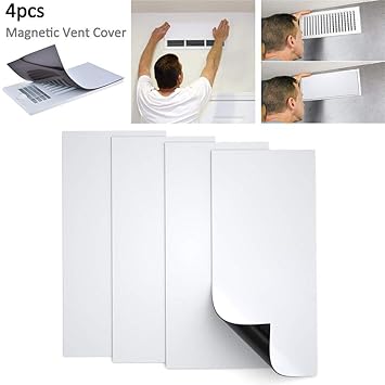 Amazon Com Nifera Magnetic Vent Covers 4 Pack 5 5 X 12 Inch