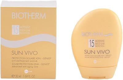 Biotherm Sun Vivo Face Protection Cream SPF15 50ml Hydrating UV Filter
