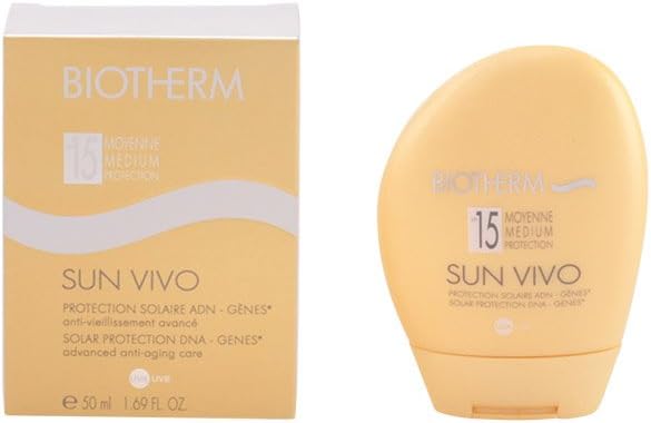 Biotherm Sun Vivo Face Protection Cream SPF15 50ml Hydrating UV Filter