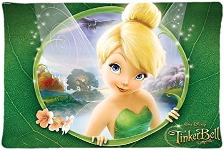 Tinkerbell Peter Pan Custom Pillowcase Design Standard Size 20x36 Two Sides